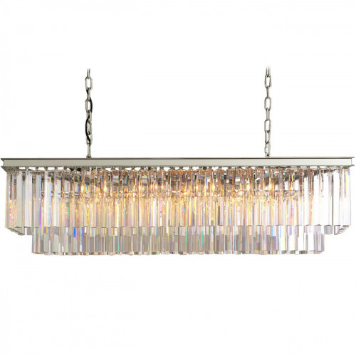 люстра odeon l80 silver&glass серая, прозрачная в Томске