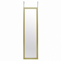 зеркало настенное узкое золотое с креплениями yellow gold в Томске