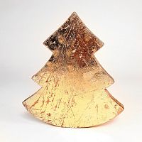 украшение новогоднее ель золотая golden tree, 23х23х2,5 см в Томске