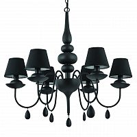 подвесная люстра ideal lux blanche sp6 nero в Томске