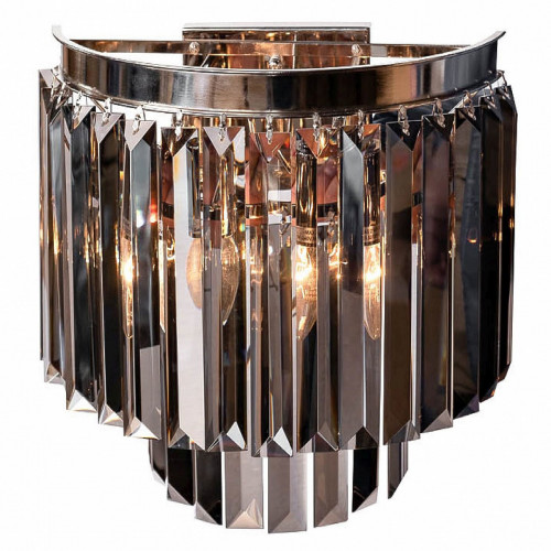 бра с подвесками двухъярусное odeon никель в Томске