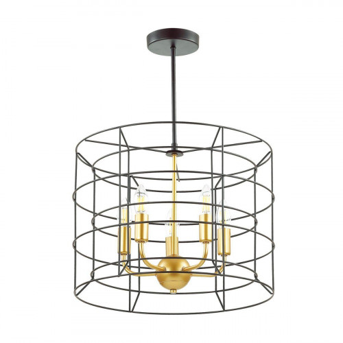 подвесная люстра lumion rupert 4410/5 черная в Томске