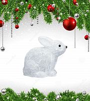 фигурка светодиодная «кролик» 24x27см (09561) uld-m2724-032/sta в Томске