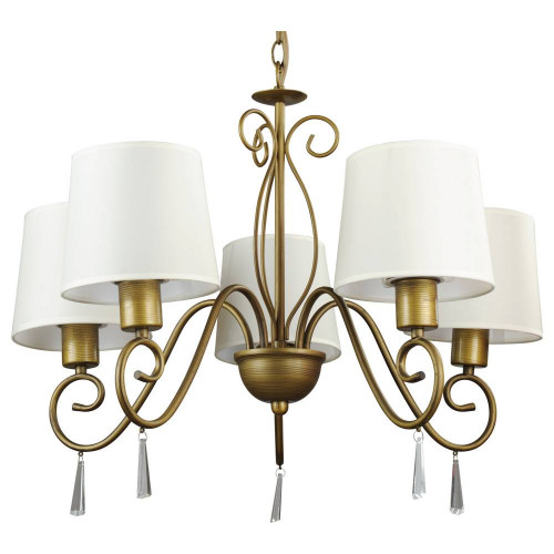 подвесная люстра arte lamp carolina a9239lm-5br в Томске