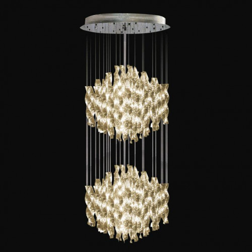 каскадная люстра newport 5336/s хром в Томске