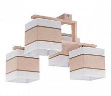 потолочная люстра tk lighting 562 lea white 4 в Томске