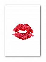 постер kiss а3 (красный) в Томске
