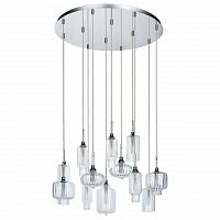 дизайнерская подвесная люстра spot light larissa 1891228 хром в Томске