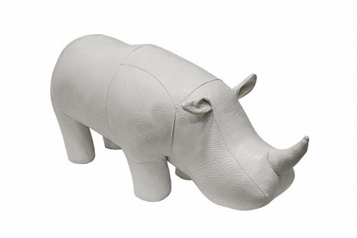 банкетка «пуф носорог» белый в Томске