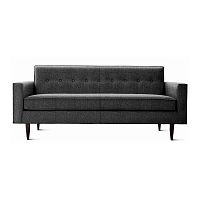 диван bantam sofa большой прямой темно-серый в Томске