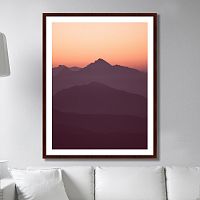 картина: sunset view в Томске