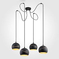 подвесная люстра tk lighting 2221 yoda black orbit в Томске