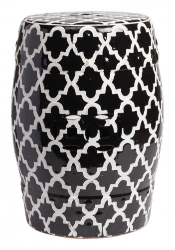 керамический столик-табурет istanbul stool black в Томске