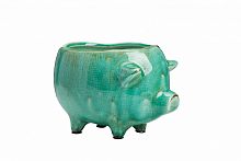 цветочный горшок pig planter голубой в Томске