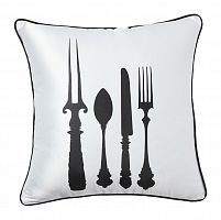 подушка со столовыми приборами tableware white в Томске