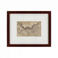 картина: drawing in the saz style of a dragon amid foliage, османская империя, 1540 в Томске