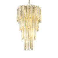 люстра gigi 13 gold от delight collection прозрачная/золото в Томске