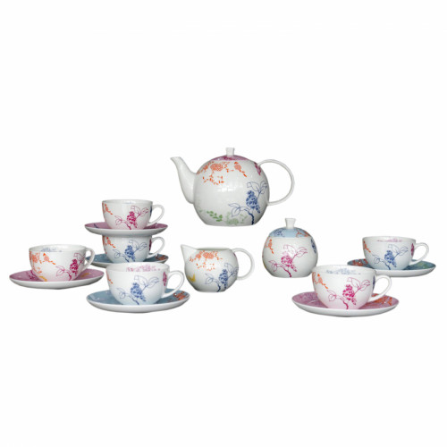 чайный сервиз sienna 17 pcs tea set в Томске