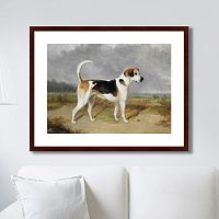картина: portrait of a foxhound, 1780г. в Томске
