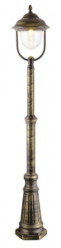 садово-парковый светильник arte lamp barcelona a1487pa-1bn в Томске