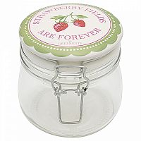 банка стеклянная strawberry pale green в Томске