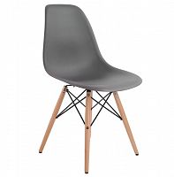 стул деревянный pc-015 серый (eames style) в Томске