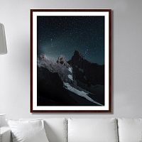 картина: the sky in the night alps в Томске