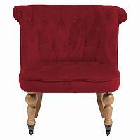 кресло amelie french country chair красное в Томске