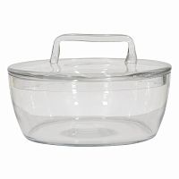 ваза настольная basket glass low в Томске