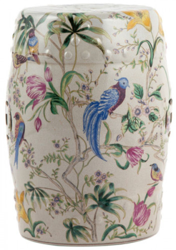 керамический столик-табурет garden stool сад в Томске