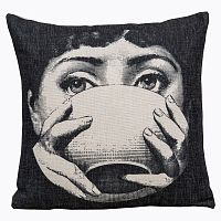 арт-подушка tea time fornasetti в Томске