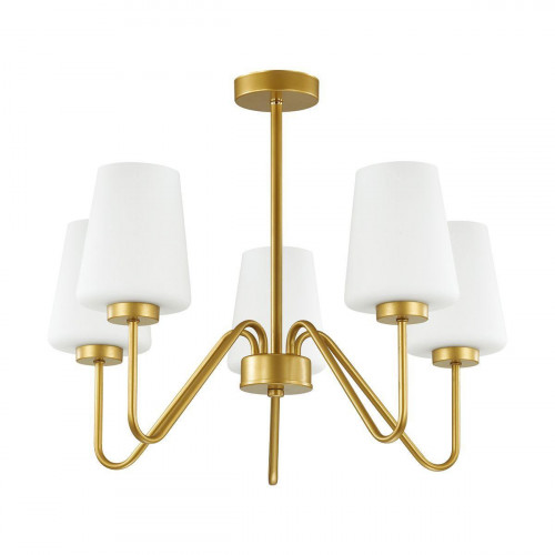 подвесная люстра lumion olivia 3791/5c белая в Томске