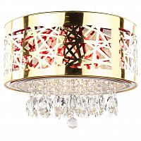 люстра nicolette золото, прозрачная в Томске