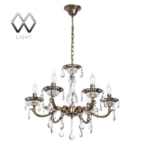 подвесная люстра mw-light свеча 301015006 в Томске