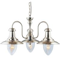 подвесная люстра arte lamp fisherman a5518lm-3ss в Томске