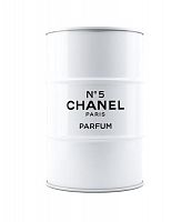 бочка chanel white & black m белая крышка в Томске