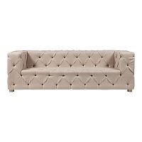 диван soho tufted прямой бежевый в Томске