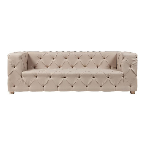 диван soho tufted прямой бежевый в Томске