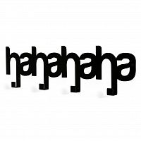 вешалка hahaha черная в Томске