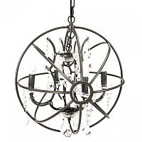 люстра foucault's orb crystal (47*47*64) коричневая в Томске