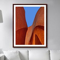 картина: perpective in red, architecture в Томске