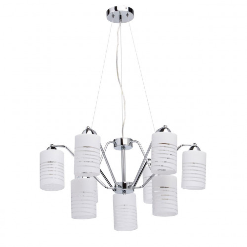 подвесная люстра mw-light техно 300012709 белая в Томске