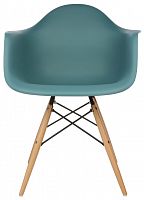 стул klassic premium daw бирюзовый (eames style) в Томске