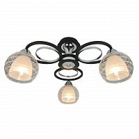 потолочная люстра arte lamp ginevra a1604pl-3bk в Томске