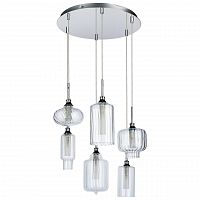 дизайнерская подвесная люстра spot light larissa 1890628 хром в Томске