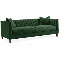 диван penelope sofa прямой зеленый в Томске