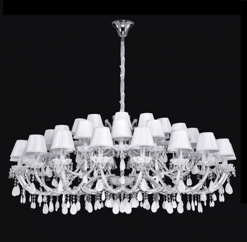 подвесная люстра crystal lux blanca sp45 белая в Томске