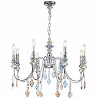 подвесная люстра lucia tucci maya 4450.8 chrome в Томске