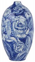 ваза настольная blue garden convex в Томске