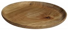 блюдо деревянное с низким бортиком 35,5 см bowl в Томске